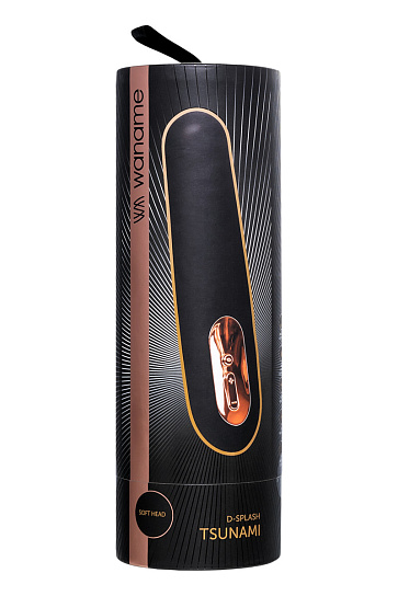 Красивый мощный вибратор Waname D-Splash Tsunami, 18.3 см
