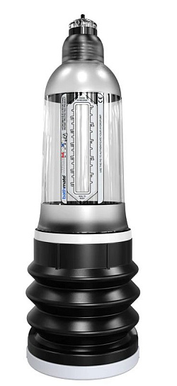 Гидропомпа Hydromax X30 Wide Boy для увеличения пениса, прозрачная