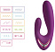 Вибростимулятор с аккумулятором Svakom Vesper, фиолетовый