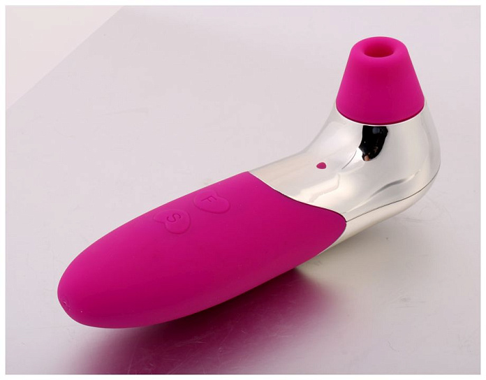 Вибростимулятор PRO-X5 с функцией вакуумной стимуляции, фиолетовый