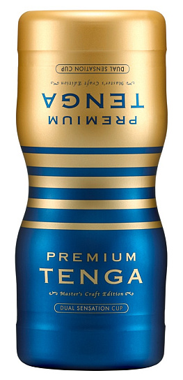 Двойной мастурбатор Tenga Dual Sensation Cup Premium
