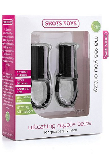 Силиконовый стимулятор для сосков, черный