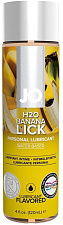 Лубрикант на водной основе JO Flavored Banana Lick, 30 мл