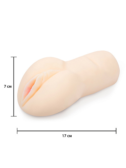 Эргономичный мастурбатор вагина Brazzers