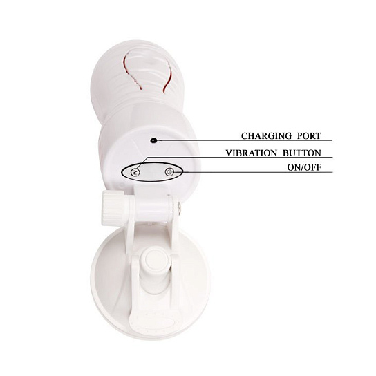 Мастурбатор с реалистичной вагиной в тубе на присоске