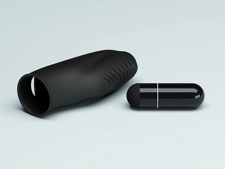 Вибронасадка на палец с ребрышками Stanford