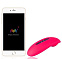 Розовый клиторальный smart-стимулятор Magic Motion Candy 7,8 см