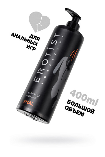 Анальный лубрикант на водной основе Erotist ANAL, 400 мл
