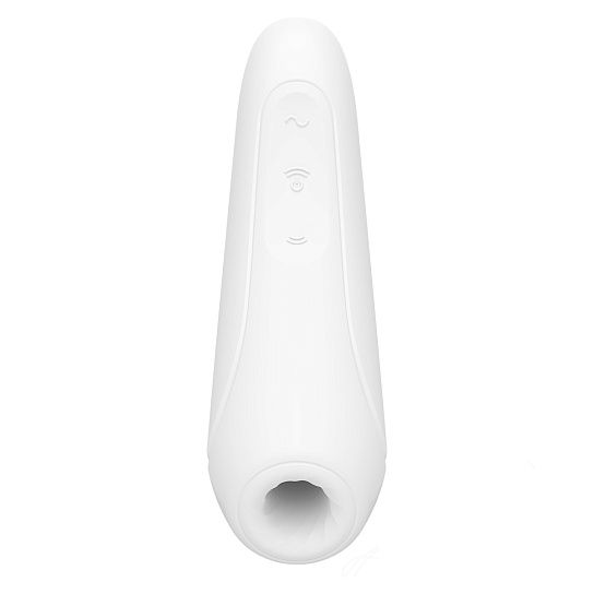 Стимулятор клитора Satisfyer Curvy 1 +, белый