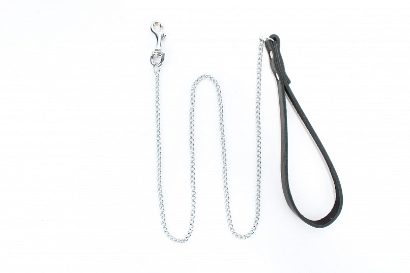 Поводок с цепью, 85 см