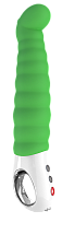Вибратор Fun Factory G5 Vibe Patchy Paul, с волнистой поверхностью, зеленый