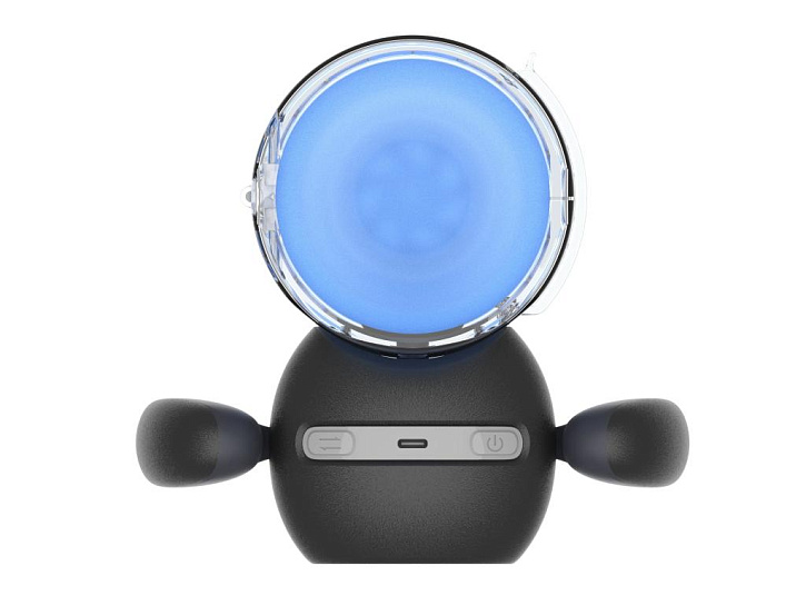 Мастурбатор Amovibe Black Knight Massaging Beads с вращением бусин