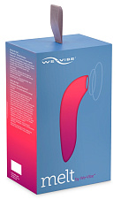 Вакуумно-волновой стимулятор клитора We-Vibe Melt, розовый