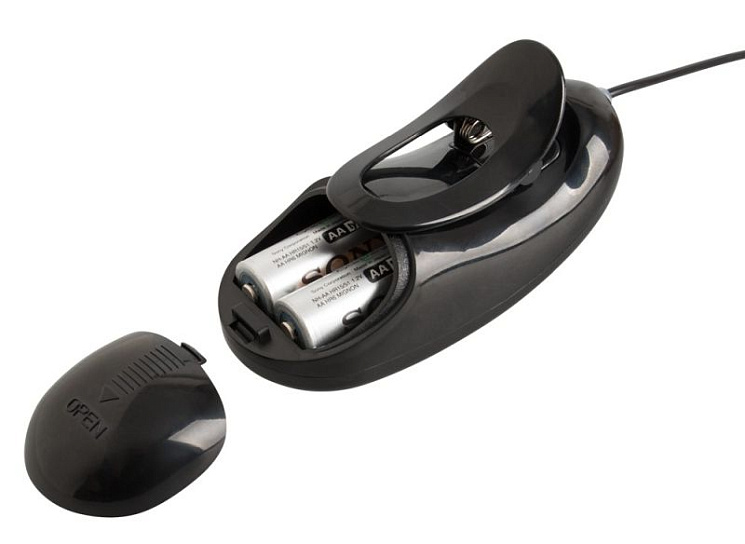 Вибрострапон на ремнях полый Vibrating Strap-On, 16 см
