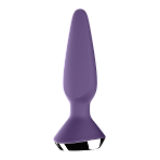 Анальный плаг с вибрацией Satisfyer Plug-ilicious 1, фиолетовый