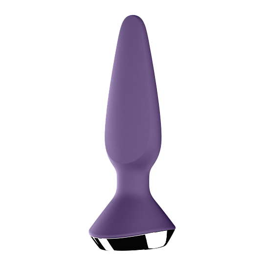 Анальный плаг с вибрацией Satisfyer Plug-ilicious 1, фиолетовый