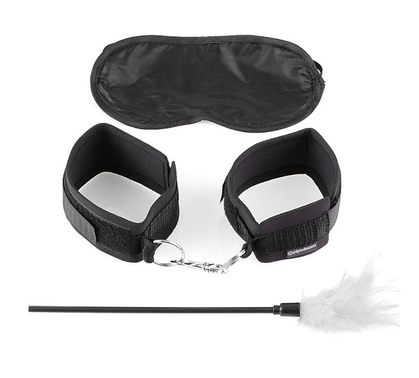 Комплект для интимных игр с перышком Sensual Seduction Kit