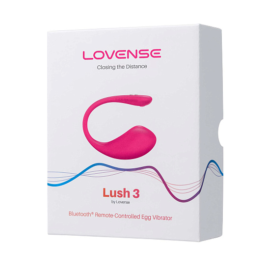 Виброяйцо с управлением с мобильного телефона Lovense Lush 3 Виброяйцо с управлением с мобильного телефона Lovense Lush 3