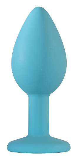 Анальная пробка Emotions Cutie Small с розовым кристаллом