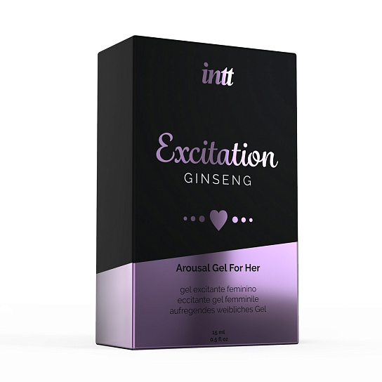Интимный возбуждающий крем-гель для женщин Intt Cosmetics Excitation, 15 мл