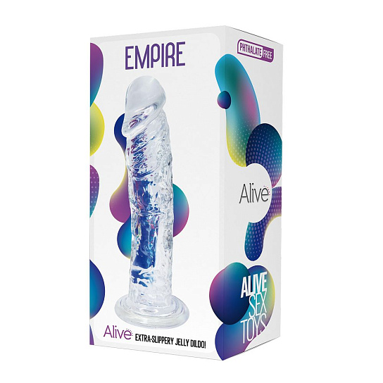 Фаллоимитатор Adrien Lastic Empire Jelly Dildo без мошонки, прозрачный
