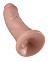 Фаллос на присоске King Cock 8 реалистичный, 19 см, телесный