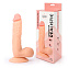 Фаллос реалистик Erowoman с мошонкой, 15 см