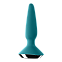 Анальный плаг с вибрацией Satisfyer Plug-ilicious 1, зеленый