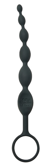 Анальная цепочка с кольцом Pleasure Intensified