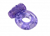 Эрекционное виброкольцо из серии Rings Axle-pin, пурпурное