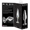 Стеклянная пробка Icicles No. 26, прозрачная