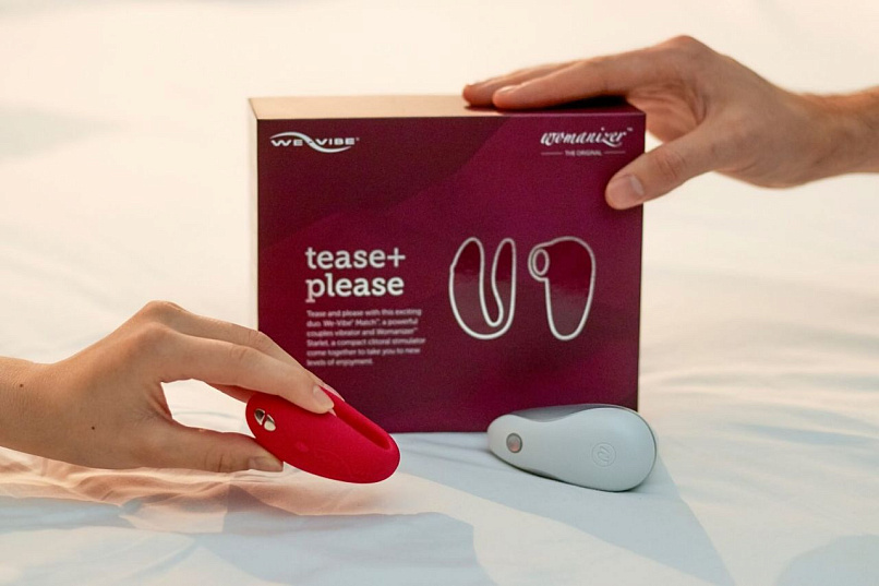Набор вибраторов We-Vibe Tease + Please Collection Starlet&Match