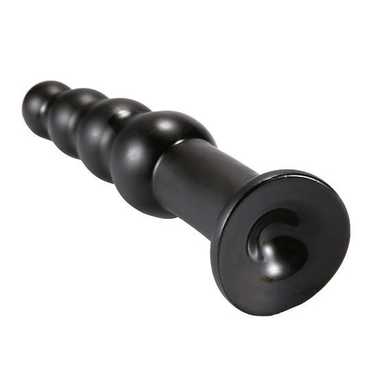 Анальный стимулятор-елочка для фистинга X-Men, черный