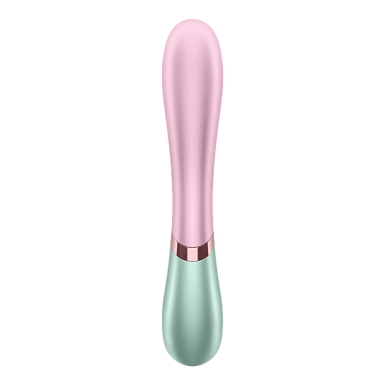 Вибратор-кролик с подогревом Satisfyer Hot Lover, зеленый