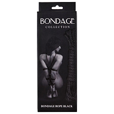 Веревка для бондажа Lola Toys Bondage Collection, черная