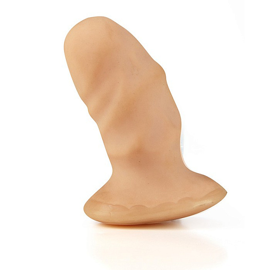 Мягкая анальная пробка ASS BEGINNER, телесная