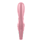 Вибратор-кролик с ультра-гибким отростком Satisfyer Hug me, розовый