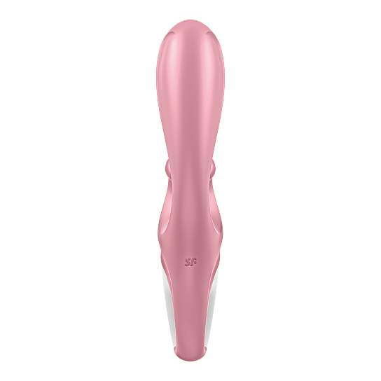 Вибратор-кролик с ультра-гибким отростком Satisfyer Hug me, розовый
