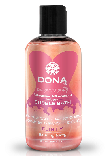 Пена для ванн DONA Bubble с ароматом Флирт, 240 мл
