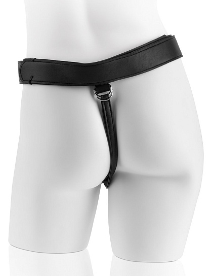 Реалистичный фаллос Harness King Cock с насадкой, 30 см