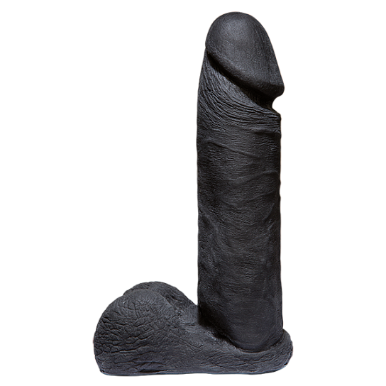 Насадка член с мошонкой Vac-U-Lock CodeBlack, 17 см