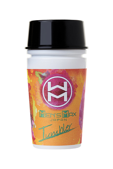 Мастурбатор Men's Max Tumbler Splash продольные рёбра