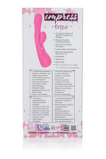 Оригинальный вибромассажер IMPRESS TONGUE, розовый