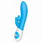 Вибратор многофункциональный Kiss, голубой