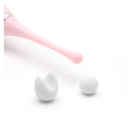 Вибратор для точечной стимуляции клитора KisToy C-King, розовый