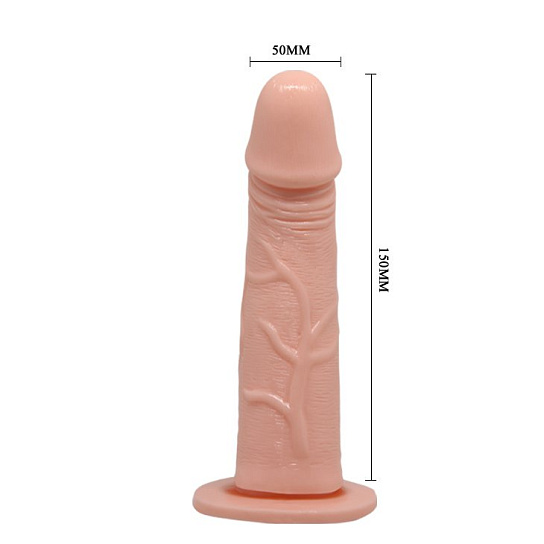 Фаллоимитатор реалистик на трусиках Ultra Passionate Harness, 15 см