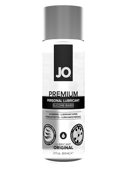 Шелковистая силиконовая смазка JO Premium Original, 60 мл