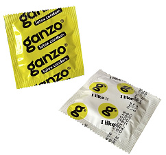 Точечно-ребристые презервативы Ganzo Extase