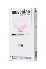 Презервативы Masculan Pur особо тонкие, 10 шт, прозрачные