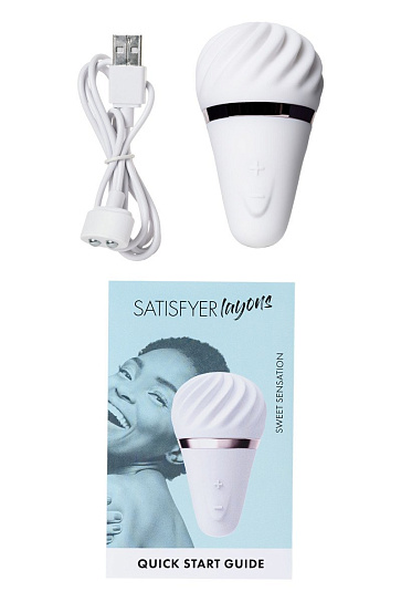 Вибромассажер Satisfyer Layon Little Wand, белый